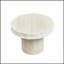 Table basse ronde en fibre de verre