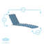Harbour Housewares - Master Sun Lounger Cushion-559976874