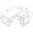 Method 3 Piece Computer Desk Office Set-412279787