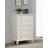 Fraser 5-drawer Bedroom Chest Cream White-320991060