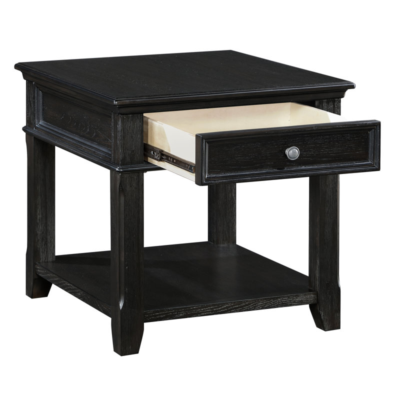 Table de bout avec tablettes de tiroir