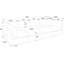 Arvill Corduroy U-Shaped Sectional-1908625336