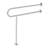 Toilet Safety Rail, 31.5 Inch U-Shaped Handicap Grab Bar, 304 Stainless Steel Senior Safety Pole, 300 Lbs Load Capacity Security Handrail with Support Leg, Toilet Grab Bars with Anti-Slip Handle