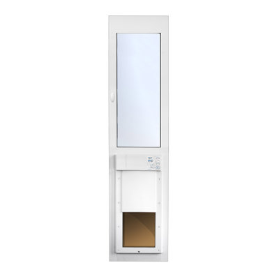19'' W x 80.25'' H Metal Electronic Pet Door