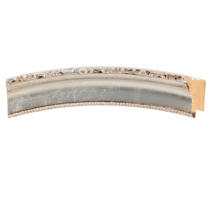 Reposa Rectangle Mirror, Silver Leaf/Brown Antique, 32.63" H x 22.63" W