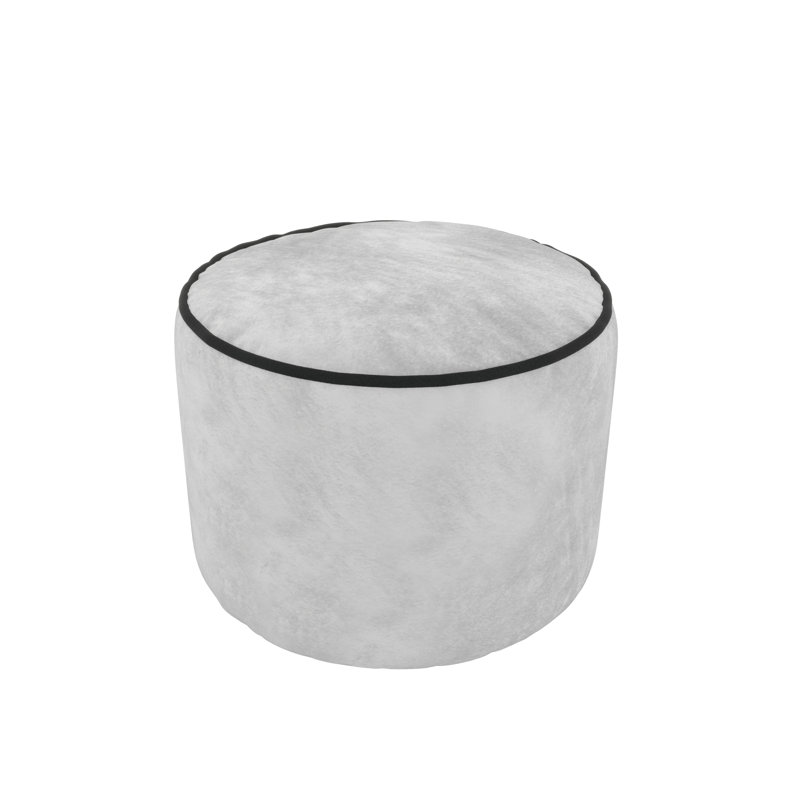 Bean Refillable Classic Bean Bag, Silver