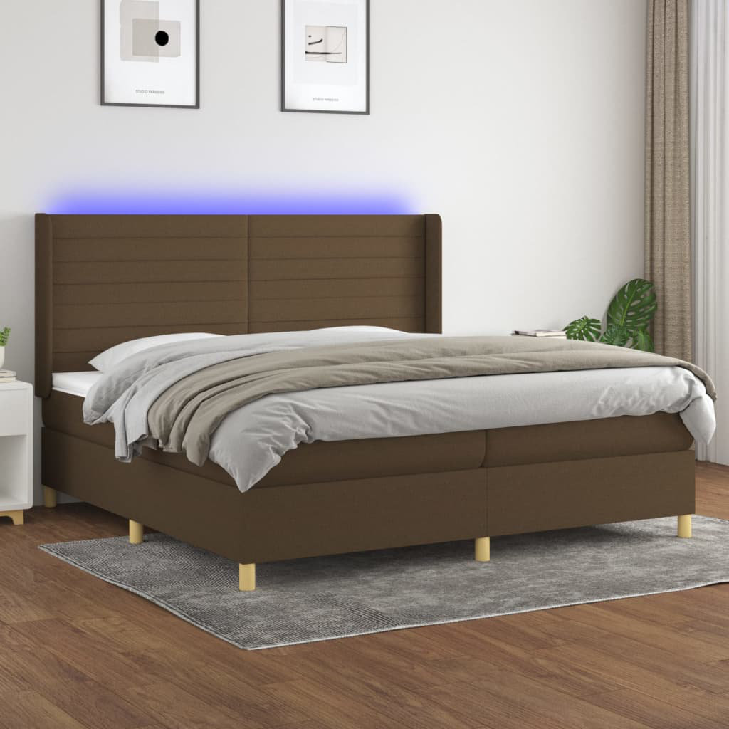 Boxspringbett Bjarnveig, 200 x 200 cm