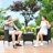Ailith 3 Piece Rattan Seating Group with Cushions, Patio Conversation Set-240894573