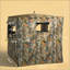 Abri toutes saisons, store de chasse, store transparent