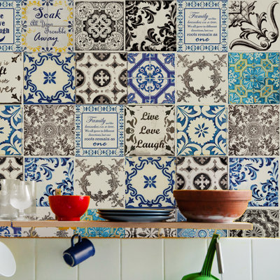 Abstract Tile Decal
