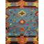 Tapis tribal kilim oriental 8 x 10