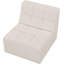 Fauteuil d'appoint modulaire en velours bleu marine Yoly-1220537197