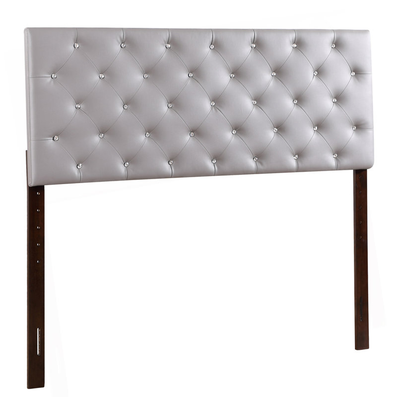 Queen  Bed Headboard , LIGHT GREY, Light Gray, Queen