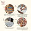 Ahaana 3D Faux Brick Wall Panels – 9-Pack Lightweight Styrofoam Tiles, 100x50cm, Tool-Free DIY Installation for Indoor & Outdoor Feature Walls-1475049208