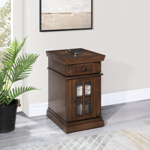 Caletha Side Table with Powersocket