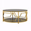 Table basse ronde en verre trempé-2051831678