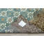 Tapis intérieur / extérieur rectangulaire en laine de conception unique 3 pi 10 po x 5 pi 11 po Hatsuyo