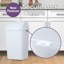 Poubelle à balançoire en plastique 13 gallons-12286118