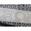 Tapis de zone en laine ivoire/noir 8 pi 1 po x 11 pi 5 po one-of-kind noué la Beane