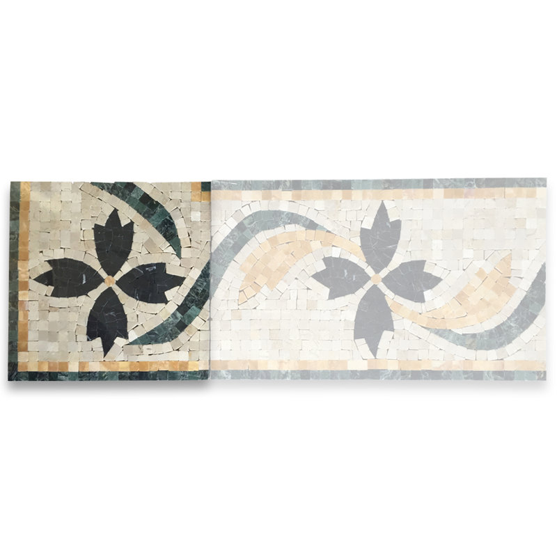 8" x 8" Marble Mosaic Wall & Floor Tile
