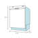 18" 47 dBA Built-in Dishwasher with Sanitize Cycle