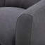 Fauteuil demi-tonneau pivotant rembourré Menta-78078758