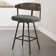 Amir Swivel Counter & Bar Stool with Wooden Back