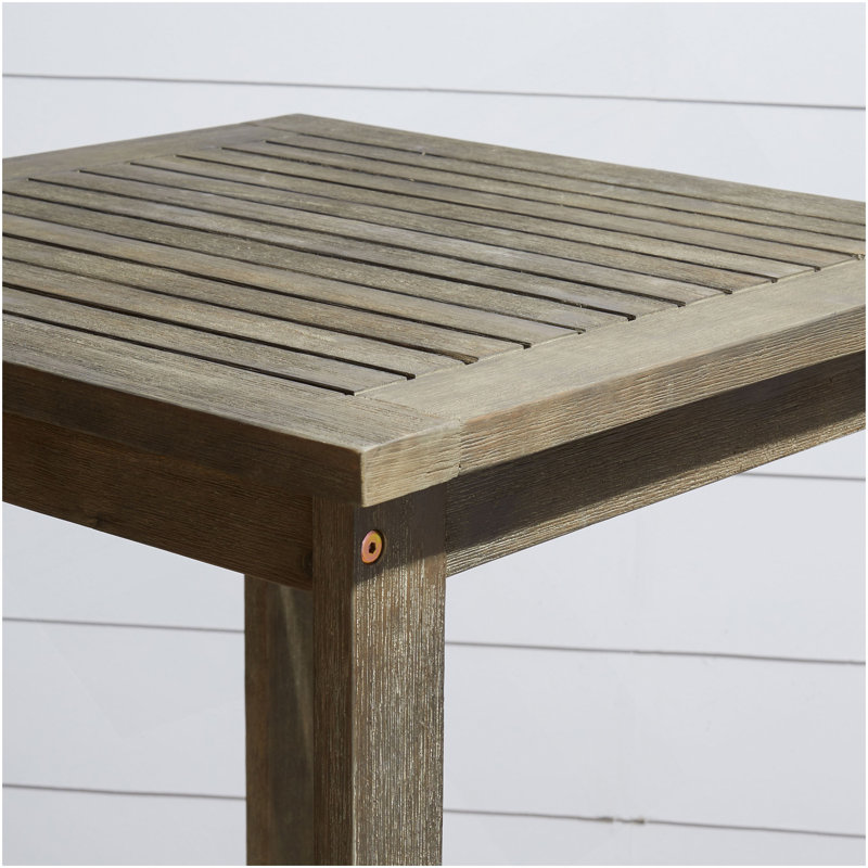 Table de bar en bois émaillé Emilio