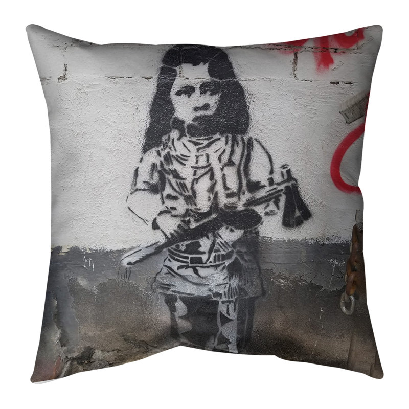 Reversible Pillow Cover, 18" x 18"