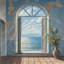 The Door - reproduction encadrée mat pour la décoration intérieure-1428348923
