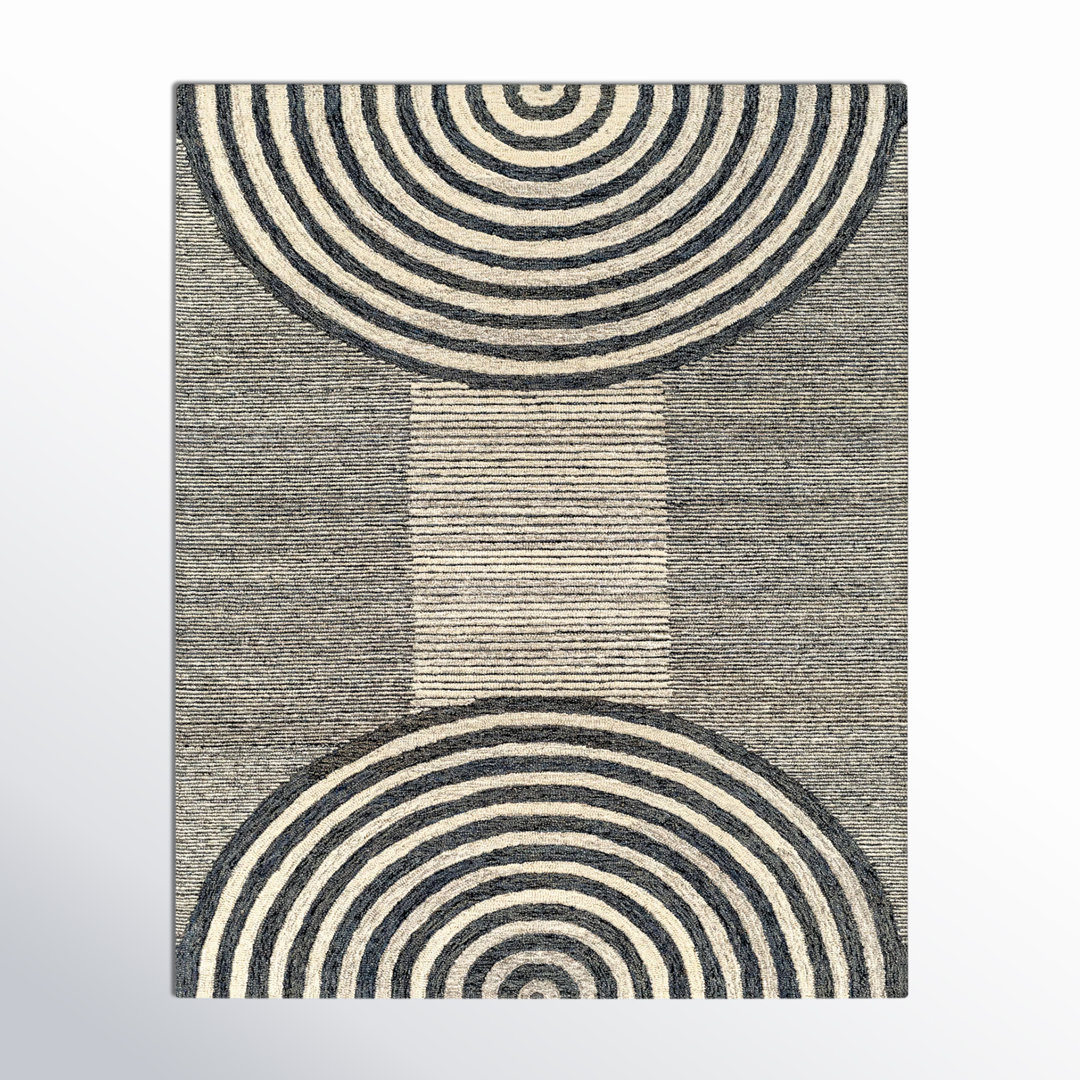 Uptown Performance Wool Geometric Indoor Rug AllModern Rug 