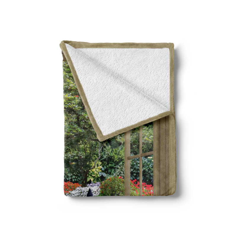 Hand Woven Throw Blanket, 50" W x 60" L