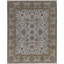 Tapis ivoire et doré de haute qualité noué à la main