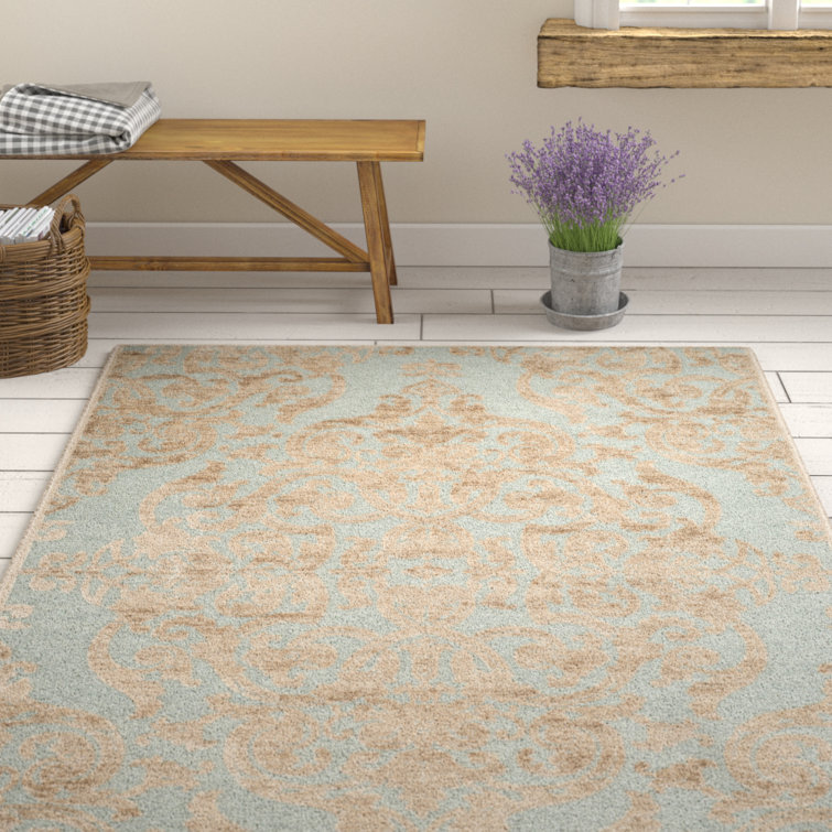 Velay Oriental Viscose Hand Woven Area Rug