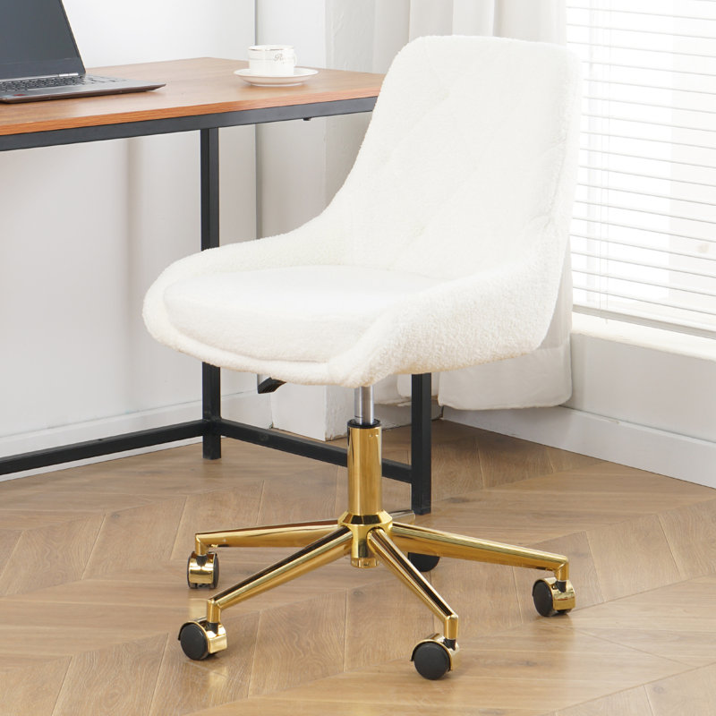 Chaise de salle à manger Modern, Beige, Doré