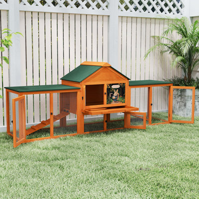Brazoria Weather Resistant Small Animal Hutch