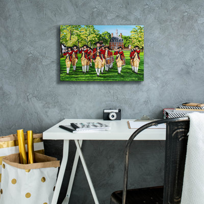 'Fife & Drum' by Carolee Vitaletti Canvas Wall Art