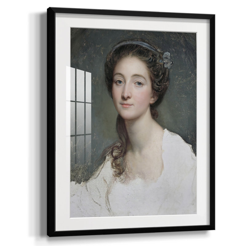 Vintage Portrait Print LXV - impression encadrée
