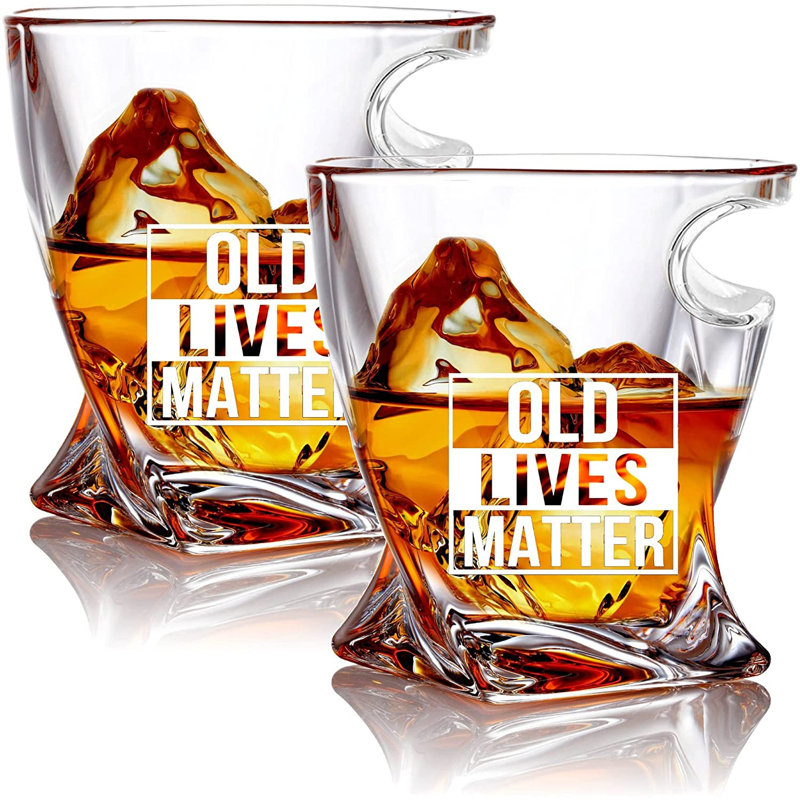 Adreyan Stainless Steel Whiskey Glass, 1, 11 oz.
