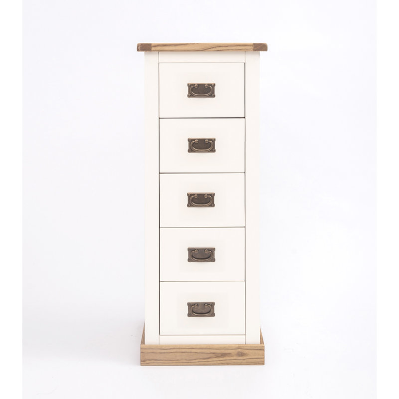 Abrahamson 45cm W 5 - Drawer Chest of Drawers