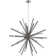 Laure 9 - Light Dimmable Sputnik Modern Linear Chandelier