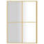 Panneau fixe de cabine de douche semi-Frameles l 30,71 po x P 0,8 po x H 76,77 po Chowchilla-128784126-128784132