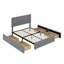 Lit plateforme tapissier double Lilianna-359818032