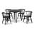 Angela 5-Piece Dining Table Set-103485771