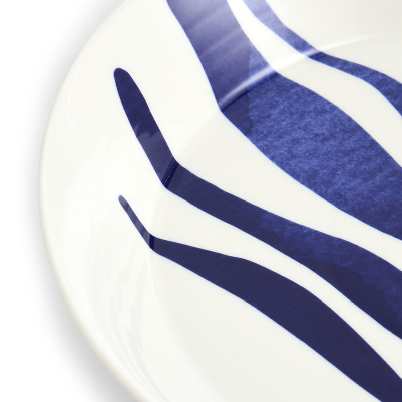 Royal Doulton 1815 Pacific Low Serving Bowl 12.5in 2025 Blue