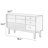 Simple home storage sideboard cabinet
