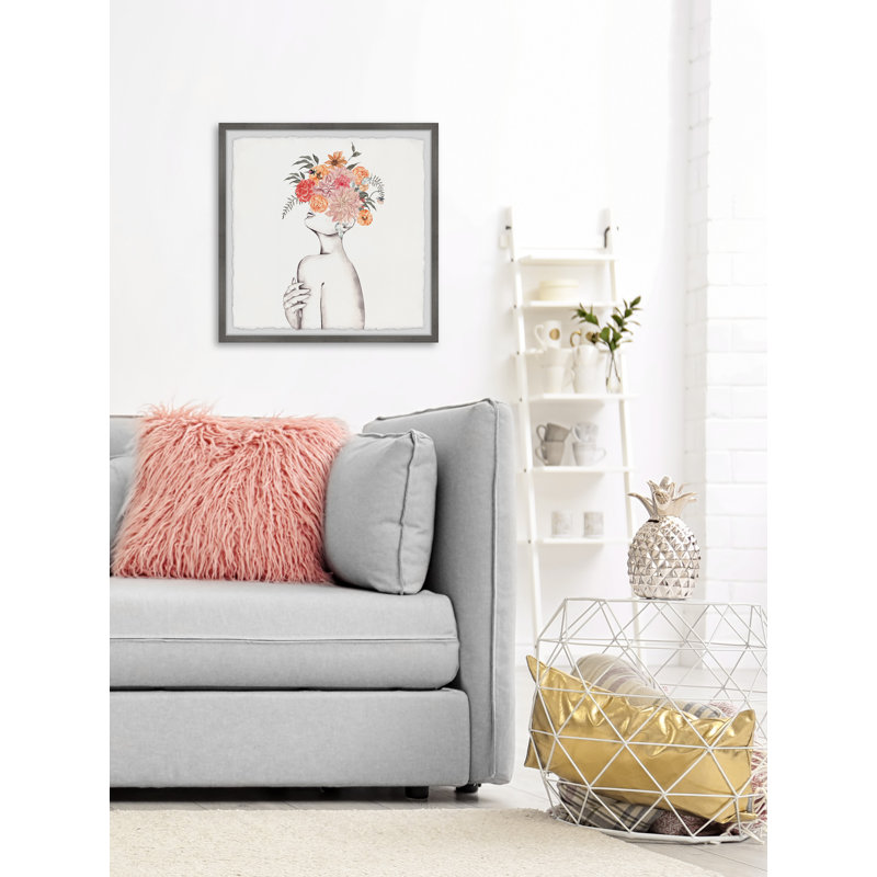 Embrace The Struggle by Marmont Hill - Single Picture Frame Painting, 81cm H x 81cm x 3.81cm W