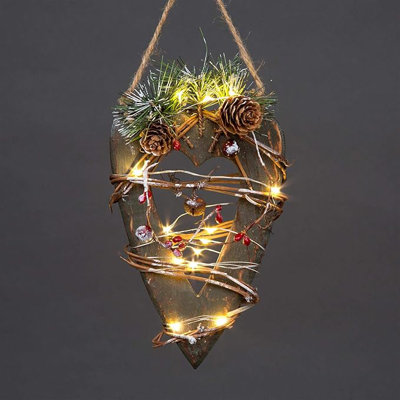 22cm PVC No Holiday Shaped Ornament