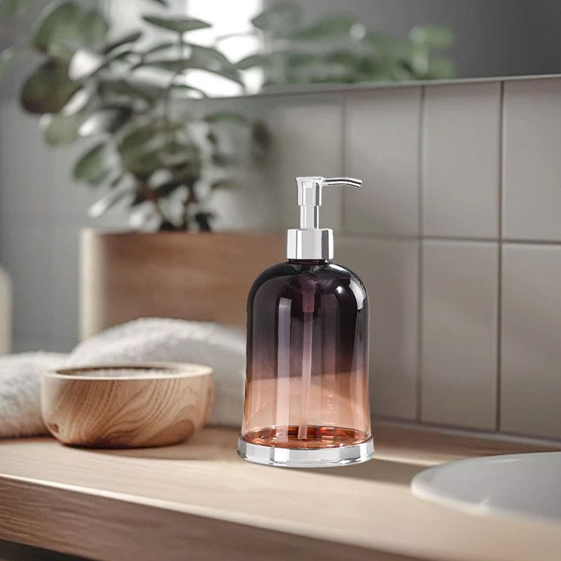 Bouteille d'eau 450 ml Distributeur de mains Bouteille Good Look Hands, Brun