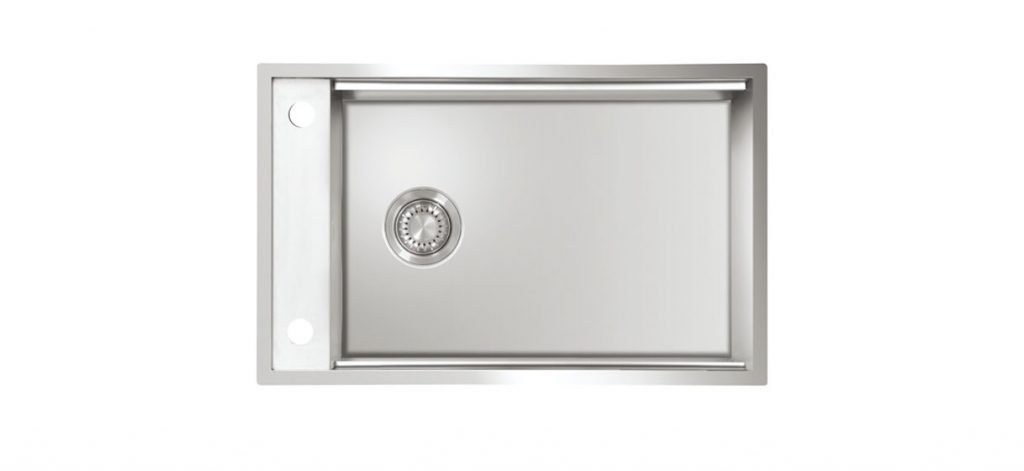 Workstation Series WS700 1 Bowl Stainless Steel Flushmount/Inset Kitchen Sink With Tap Hole - 700x440mm